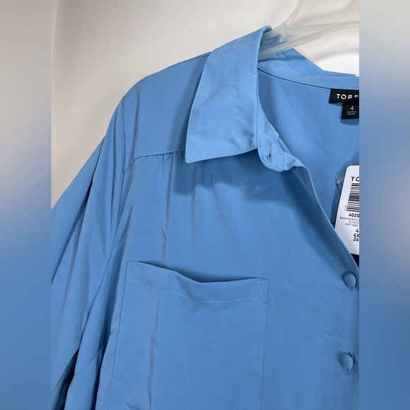NWT TORRID Madison Button-Front Long Sleeve Shirt Size 4X - Picture 6 of 8
